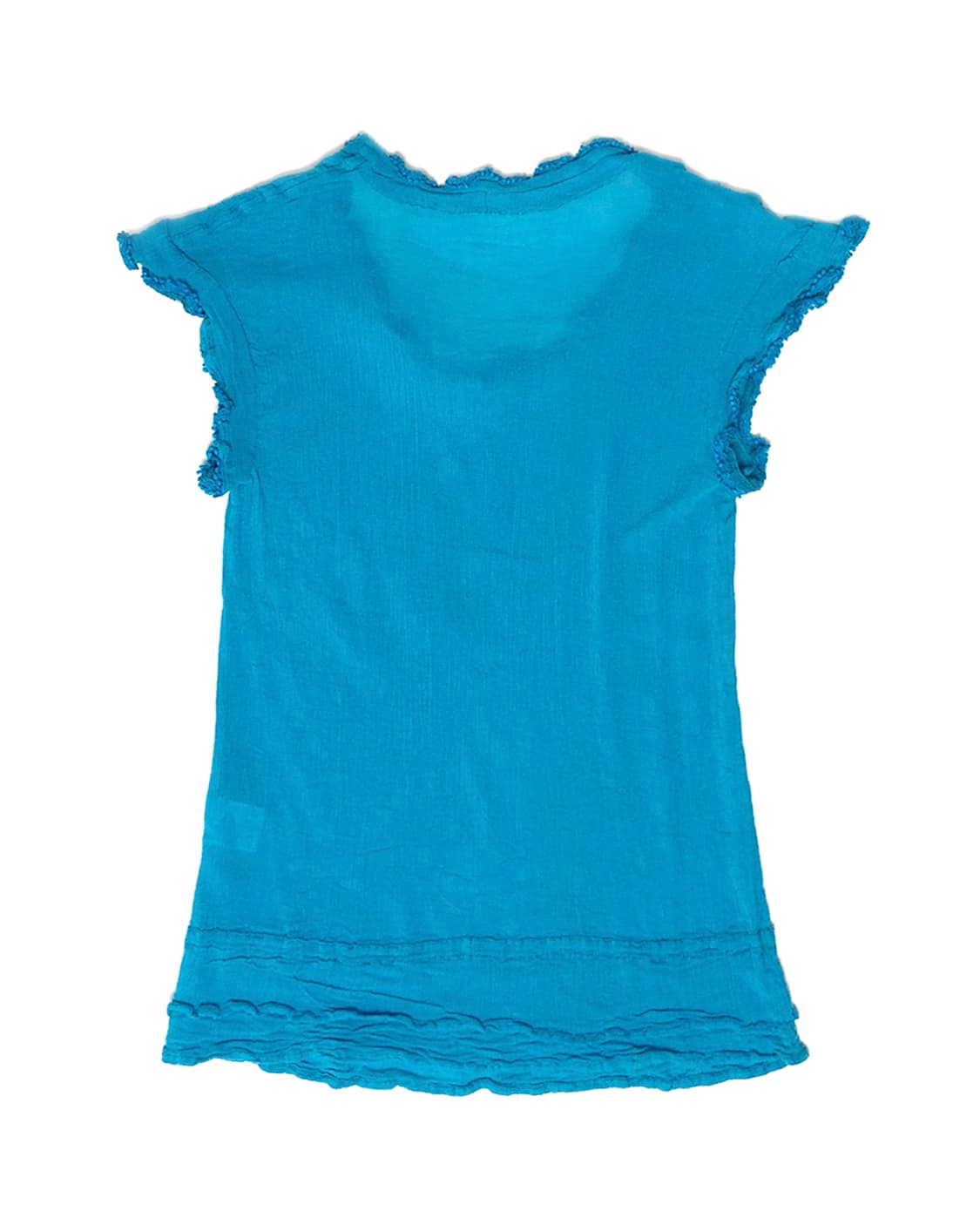 ISSEY MIYAKE HaaT 블루 리본스트랩 반팔 티셔츠 상품이미지2