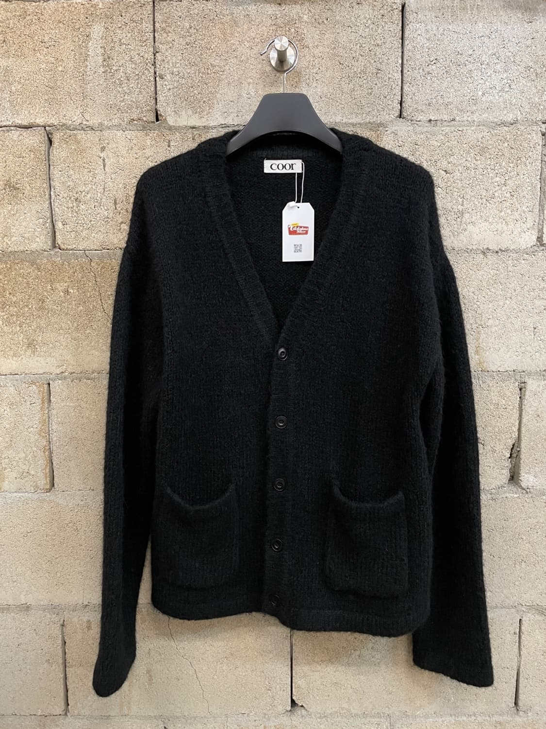 쿠어 알파카 가디건 상품이미지1