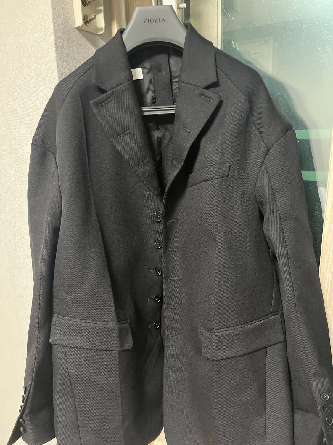 Rokh x H&M 블랙 블레이저 상품이미지6