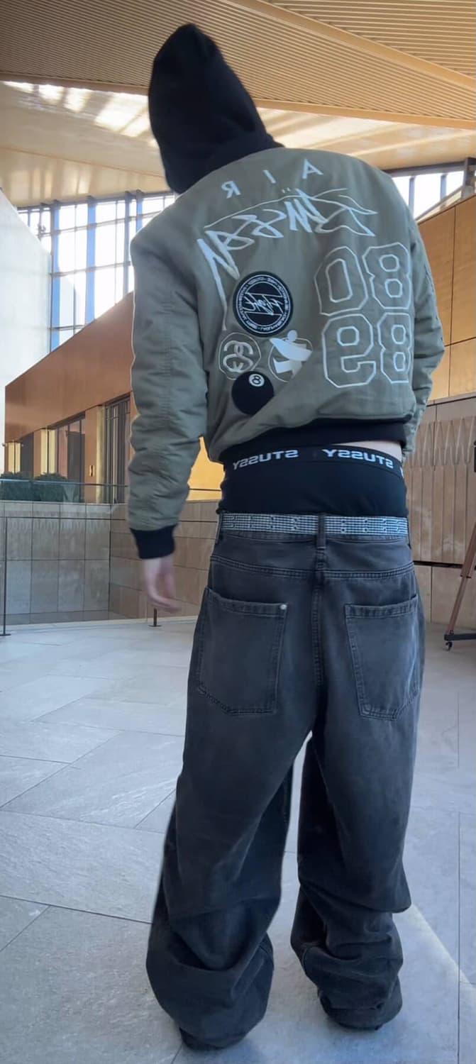 나이키 스투리 리버시블 봄버 올리브 상품이미지1