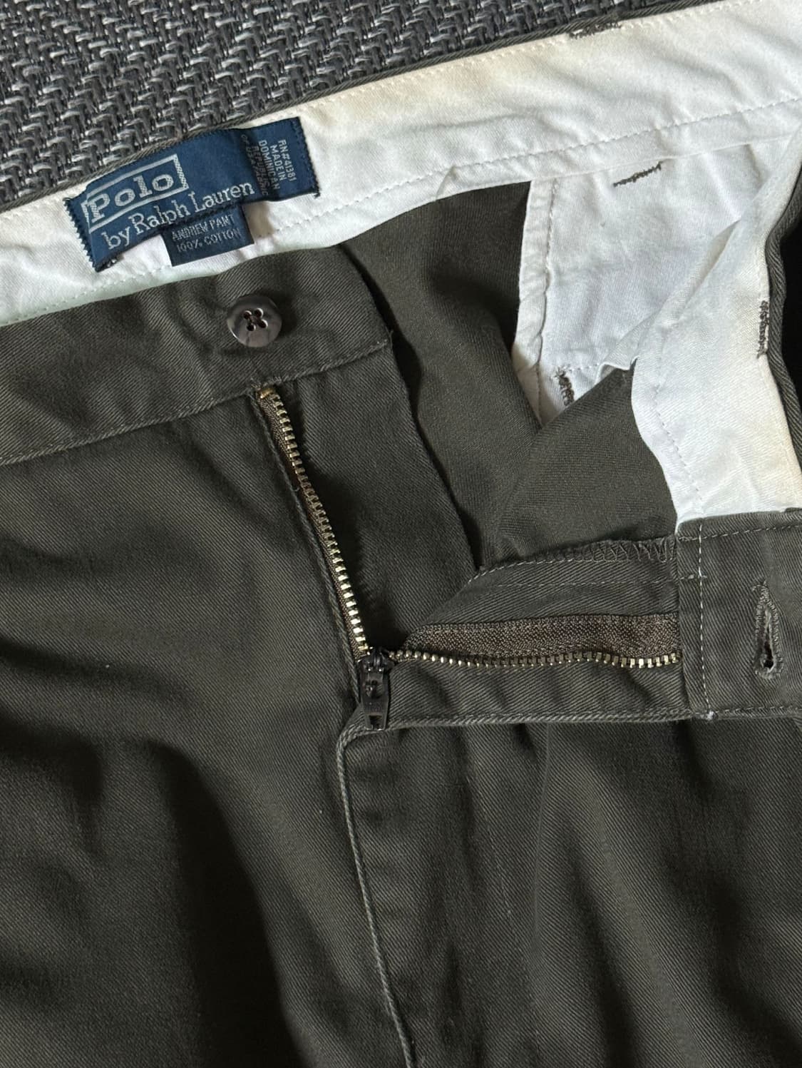 (38) 폴로 랄프로렌 ANDREW 더블 플리츠 치노 팬츠 상품이미지3