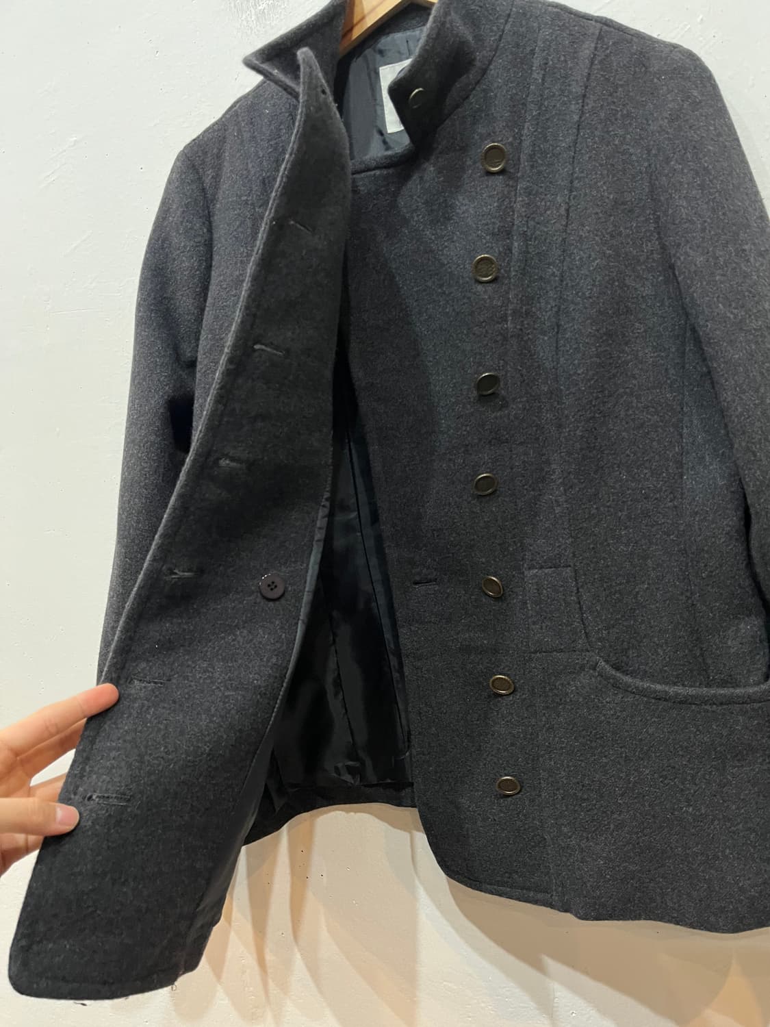 히로코 비스 더블 울 자켓 우먼즈 상품이미지5