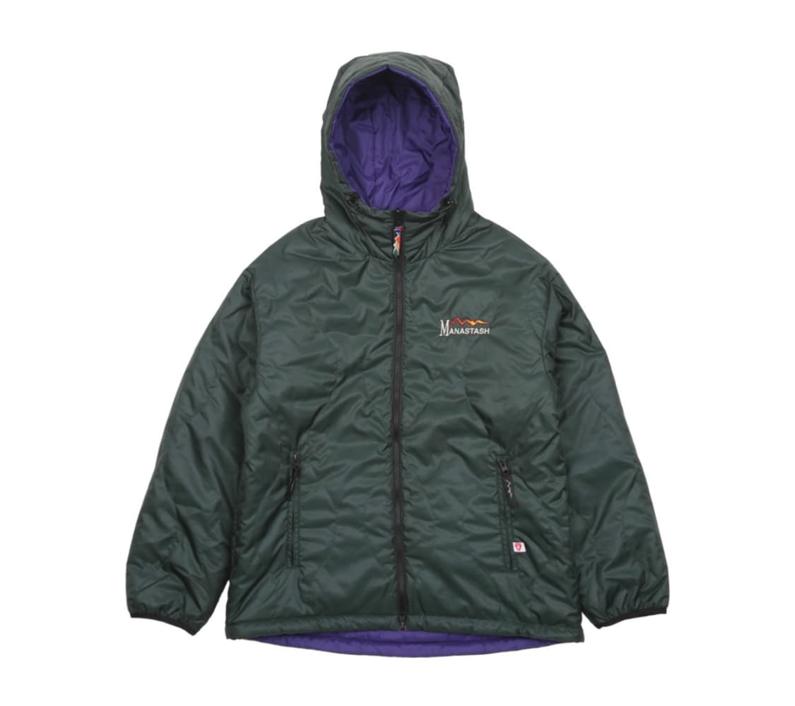 Manastash Y2K 리버시블 후디 패딩 (XL) 상품이미지5