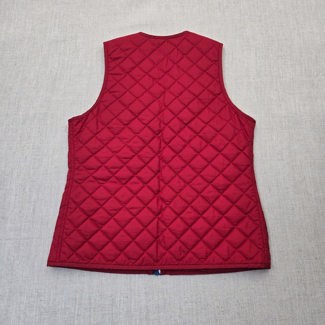 랄프로렌 여성 퀼팅 조끼 레드 상품이미지5