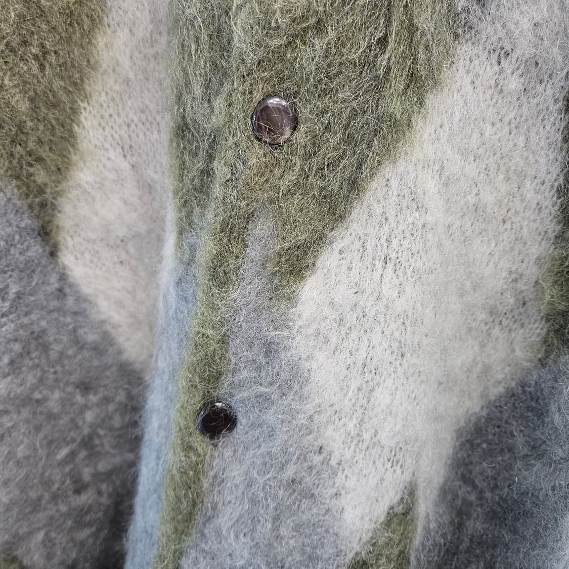 니들스 아가일 모헤어 니트 가디건 XL (스컬프 스토어 별주) 상품이미지3