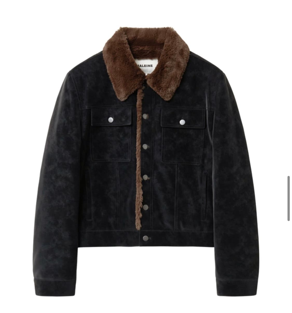 Haleine fur trucker jacket 상품이미지1