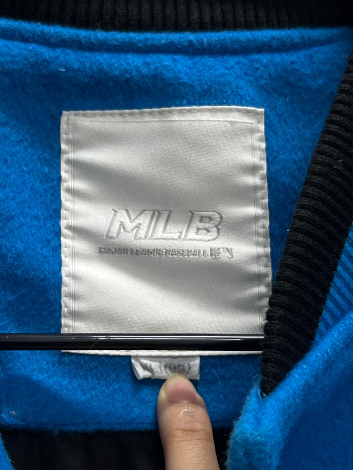 MLB 양키즈 울 바시티 자켓 블루 상품이미지4