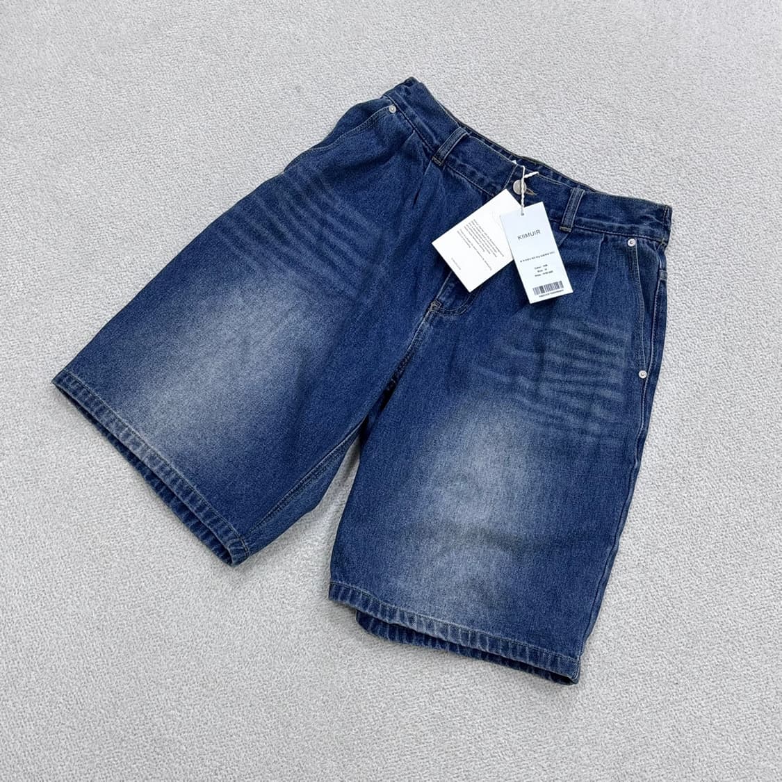 M 새상품 키뮤어 버뮤다 데님 하프 팬츠 0401E 상품이미지1