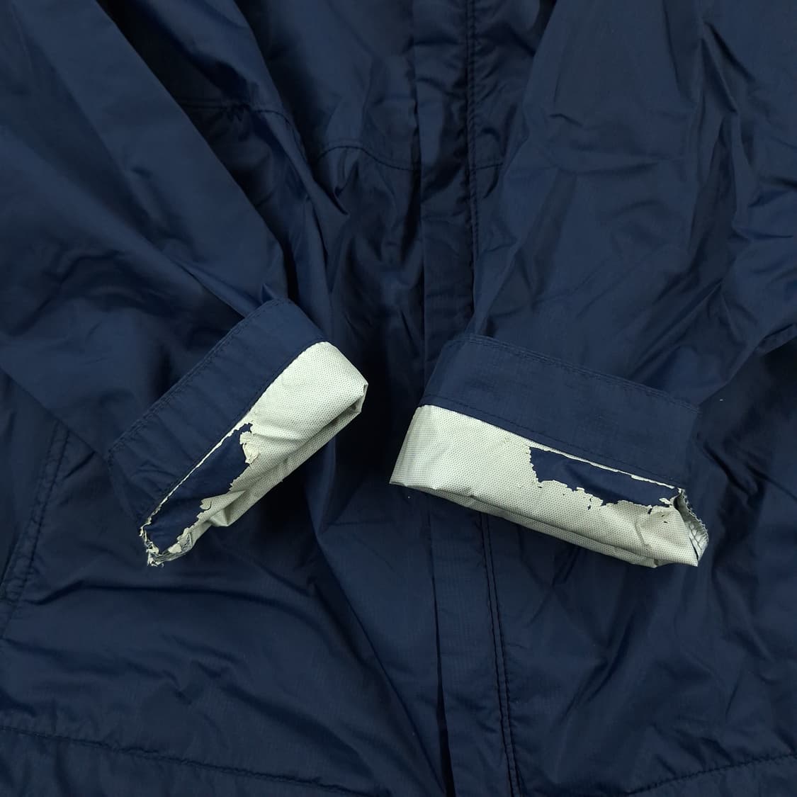 나이키 00s 네이비 바르셀로나 스우시 로고 올드스쿨 경량 바람막이 상품이미지9