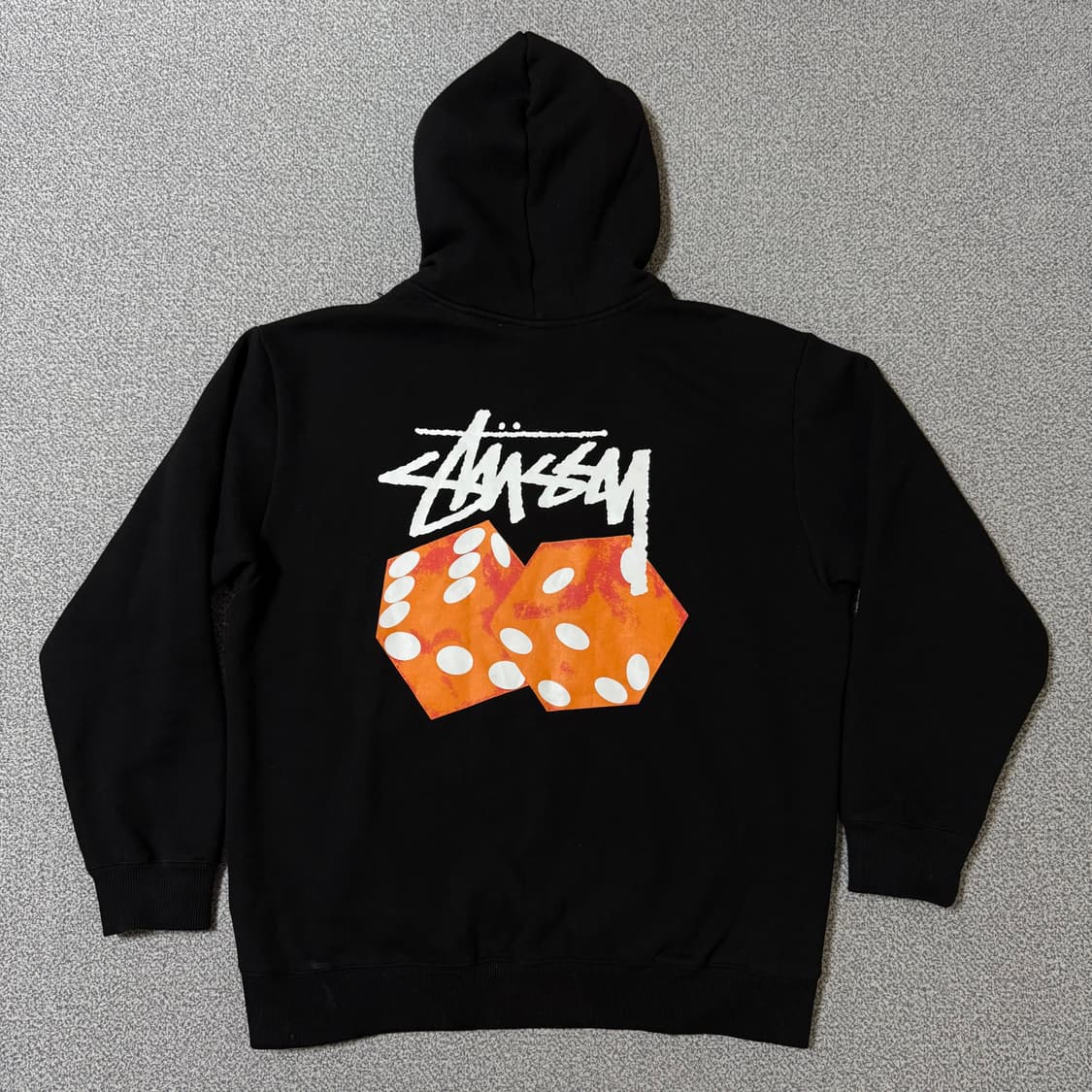 STUSSY 스투시 다이스 아웃 후드 XL 상품이미지1