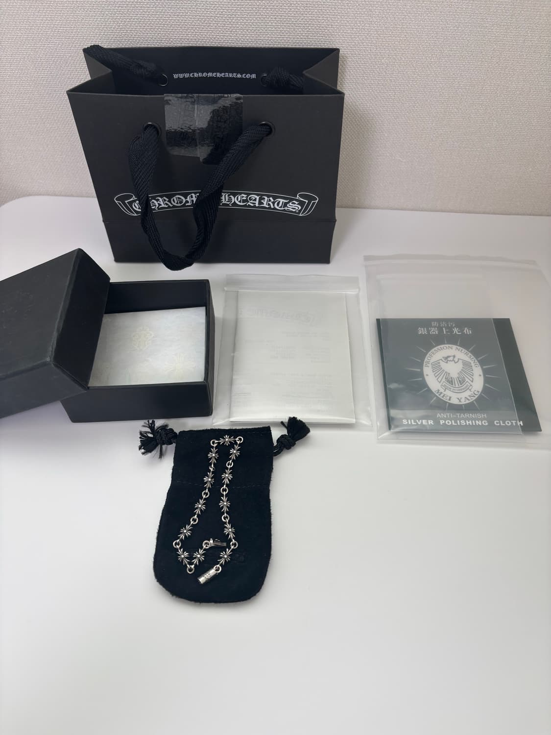 크롬하츠 타이니 팔찌 (12링크) 상품이미지1