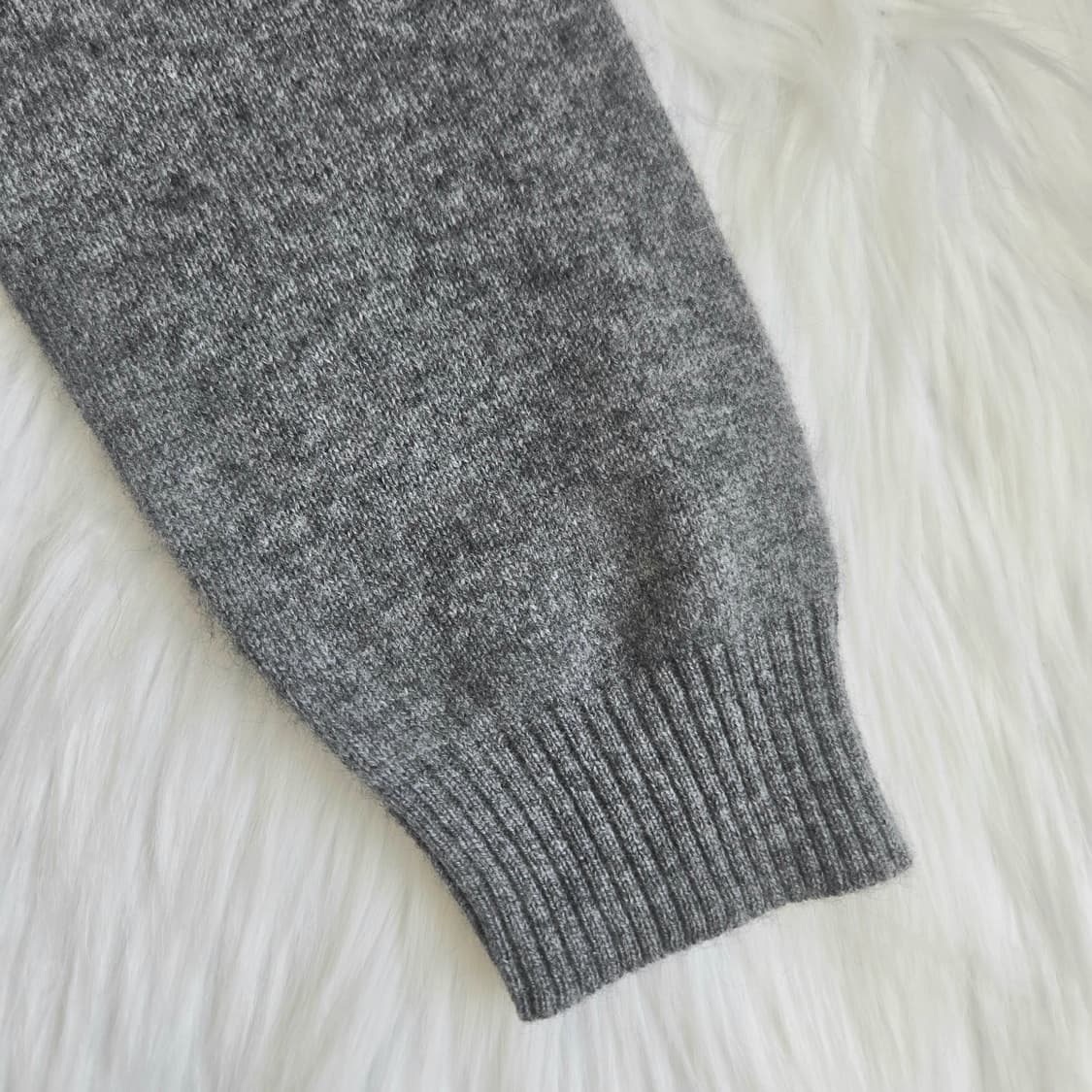 일본 빈티지 캐시미어 100 브이넥 니트 가디건 1805 상품이미지4