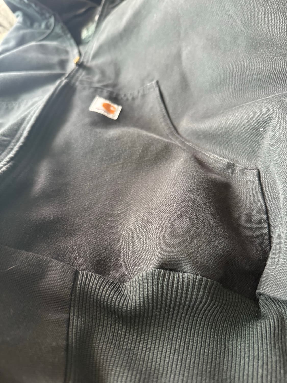 칼하트 후드집업 루즈핏 레귤러L  상품이미지2