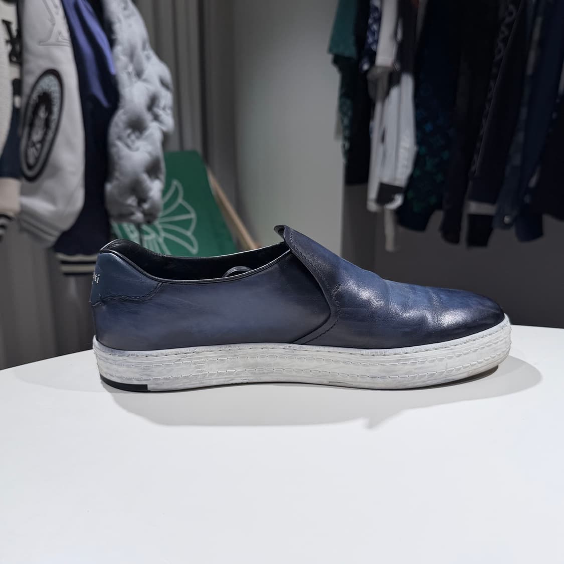 (A/7.5) / 벨루티 스크리토 레더 슬립온 스니커즈 상품이미지5