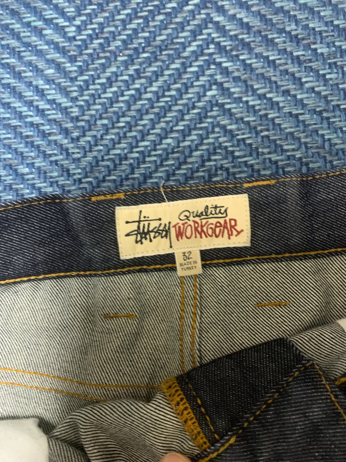 스투시 워크기어 데님 카펜터 32 상품이미지3