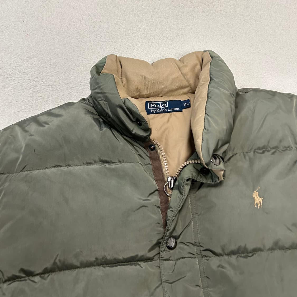 Polo 90’s Khaki  Duck Down Padding 상품이미지5