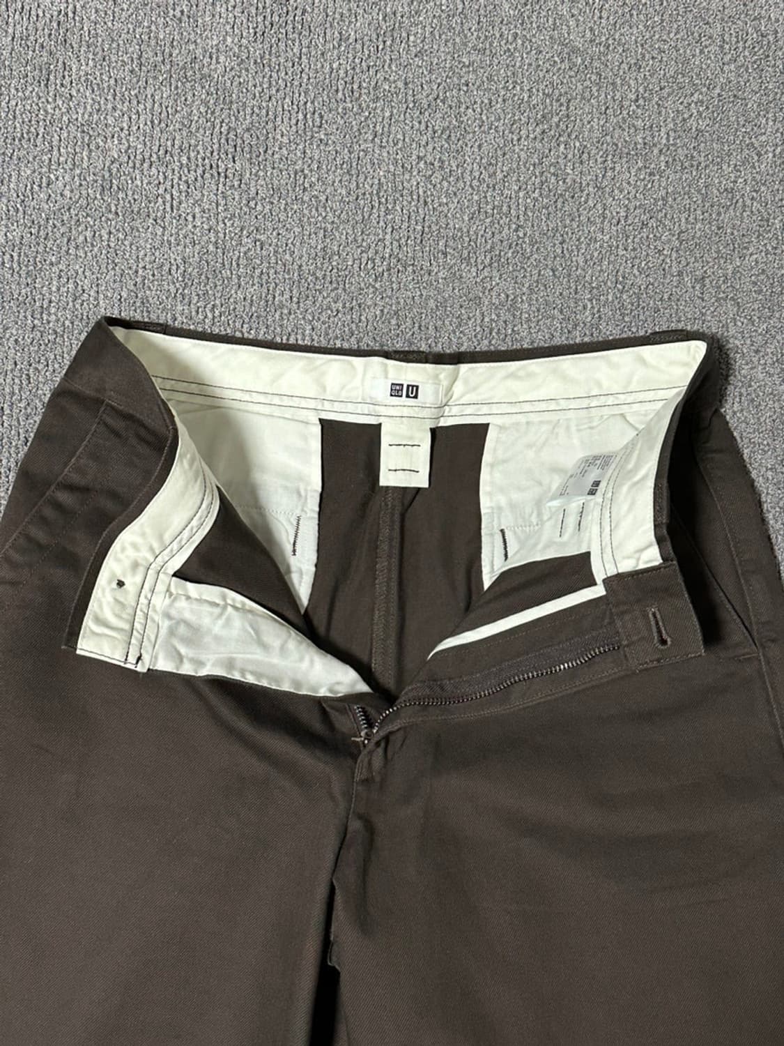 유니클로U 르메르 와이드핏 치노팬츠 상품이미지3