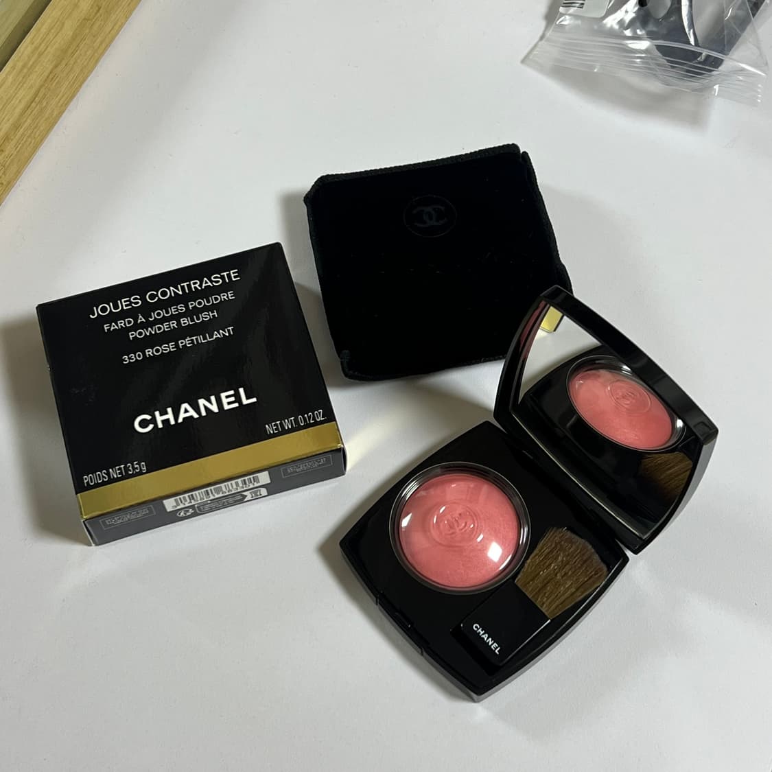 샤넬 쥬 꽁뜨라스뜨 치크 330 새상품 상품이미지1