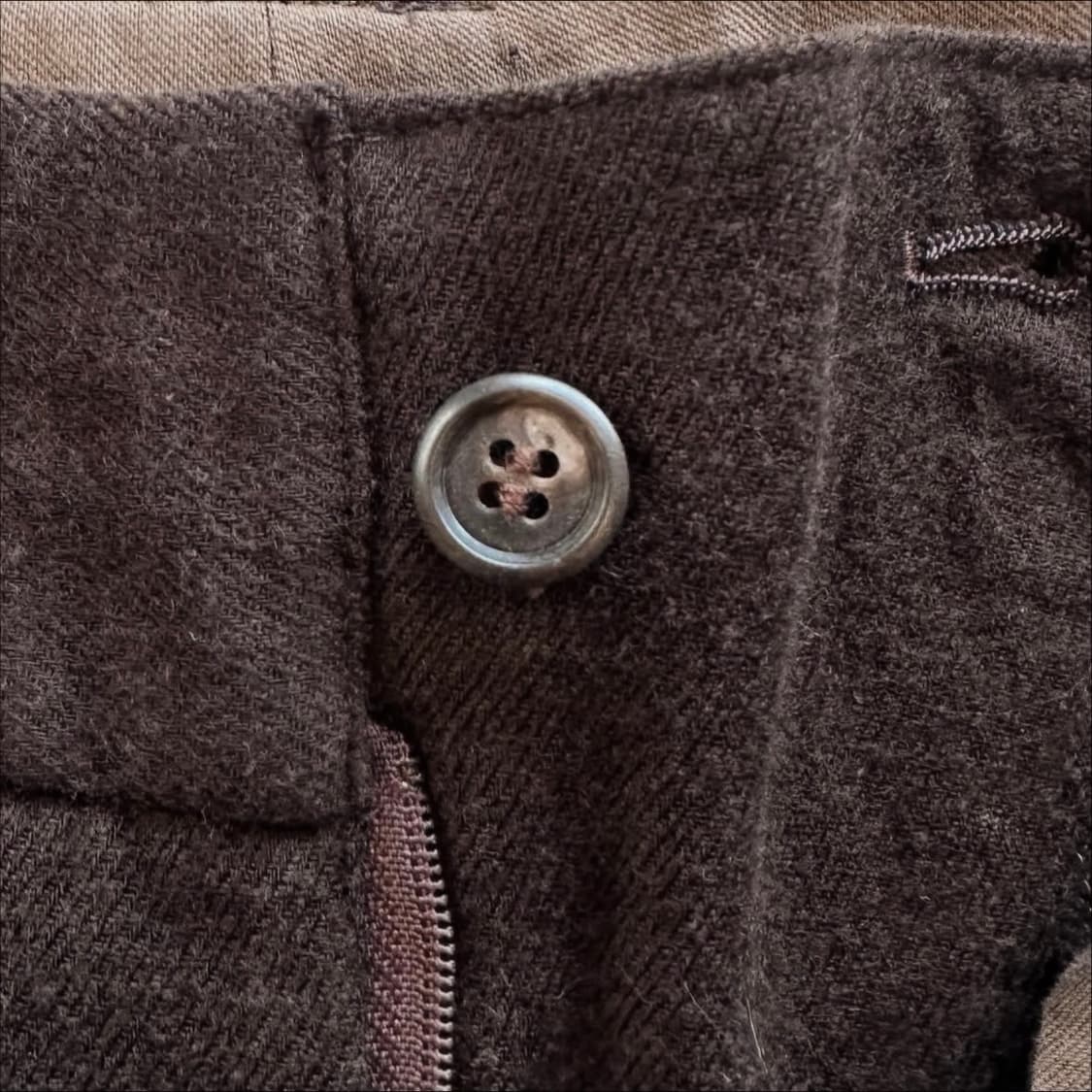 70's Issey Miyake brown wool pants 상품이미지6