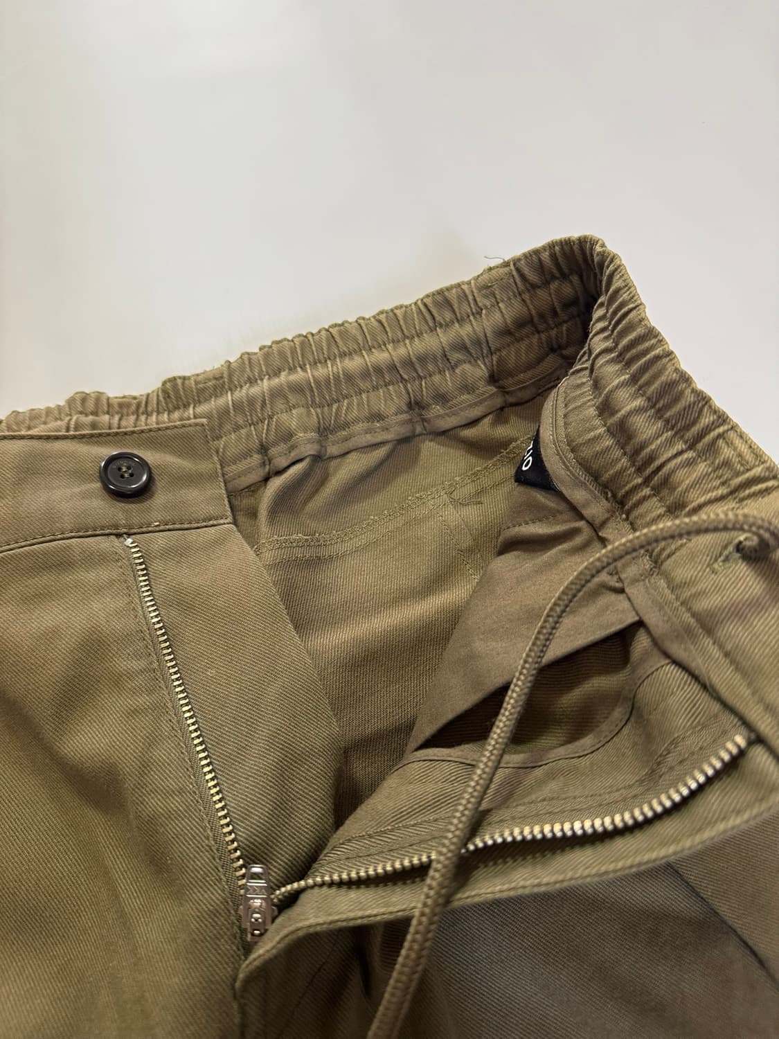 송지오 옴므 브라운 밴딩 팬츠(44 사이즈) 상품이미지3