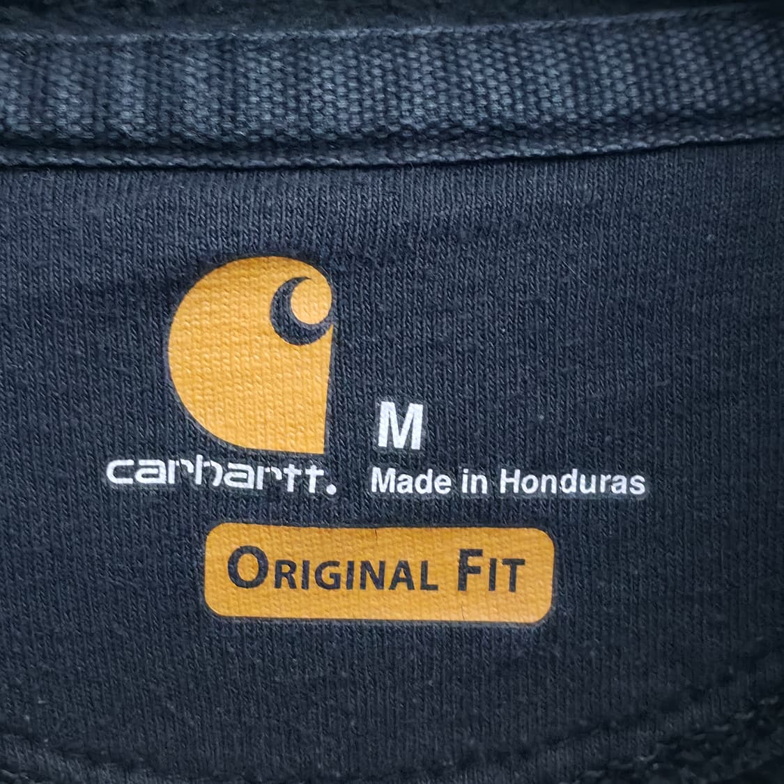 [M] 칼하트 블랙 후드티 상품이미지4