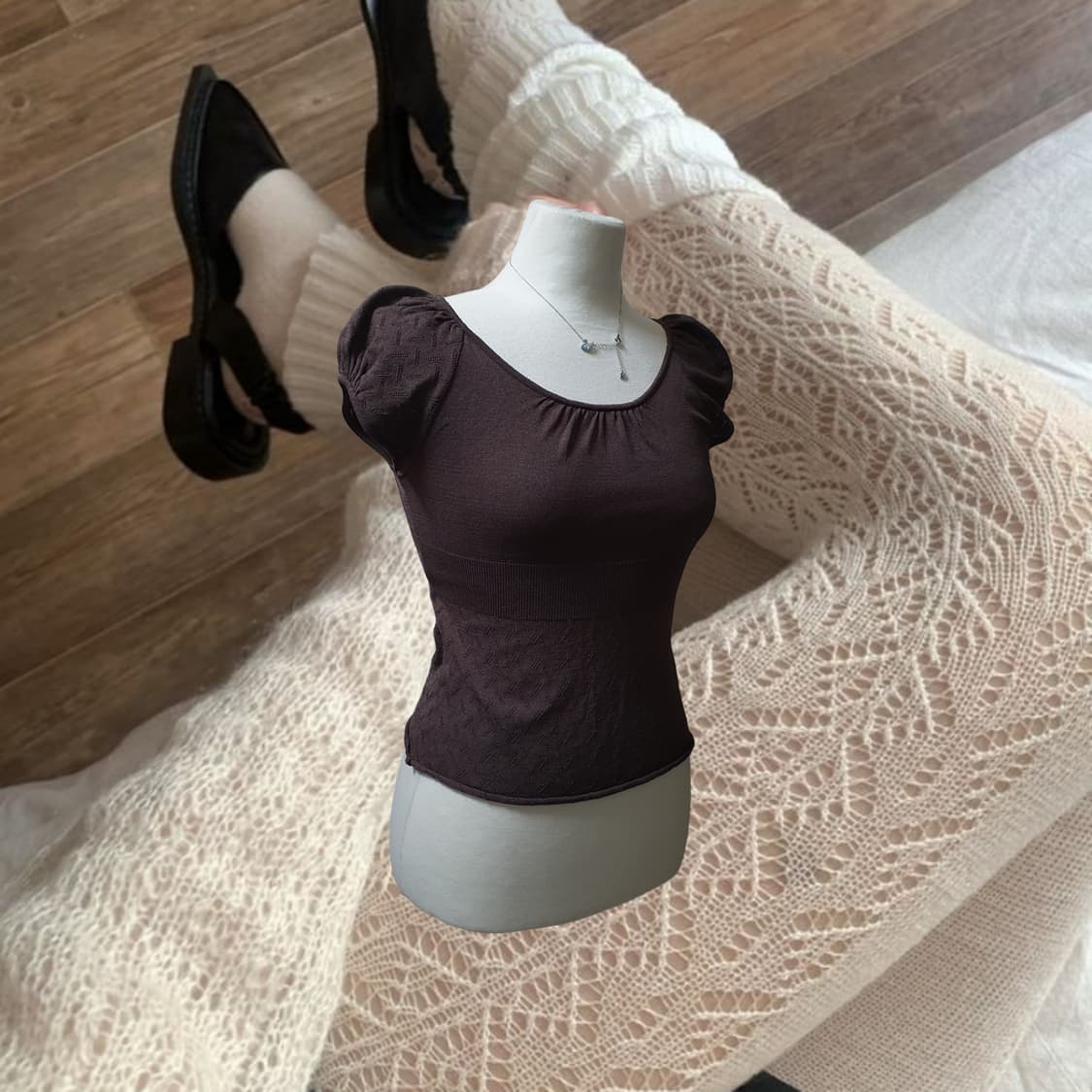 Sale)Vintage 09 tope cutie kni 상품이미지2