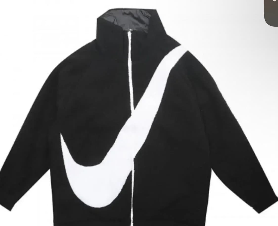 나이키] 스우시 재킷 리버시블 셰르파 [CI8938-010] xl 상품이미지1