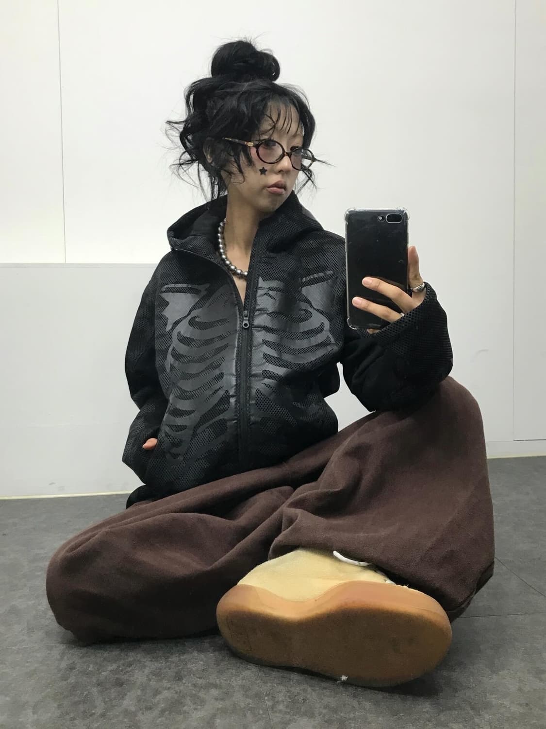 밴슨 메쉬 카모패턴 본 투웨이 후드집업 ( 대장 ) 상품이미지8