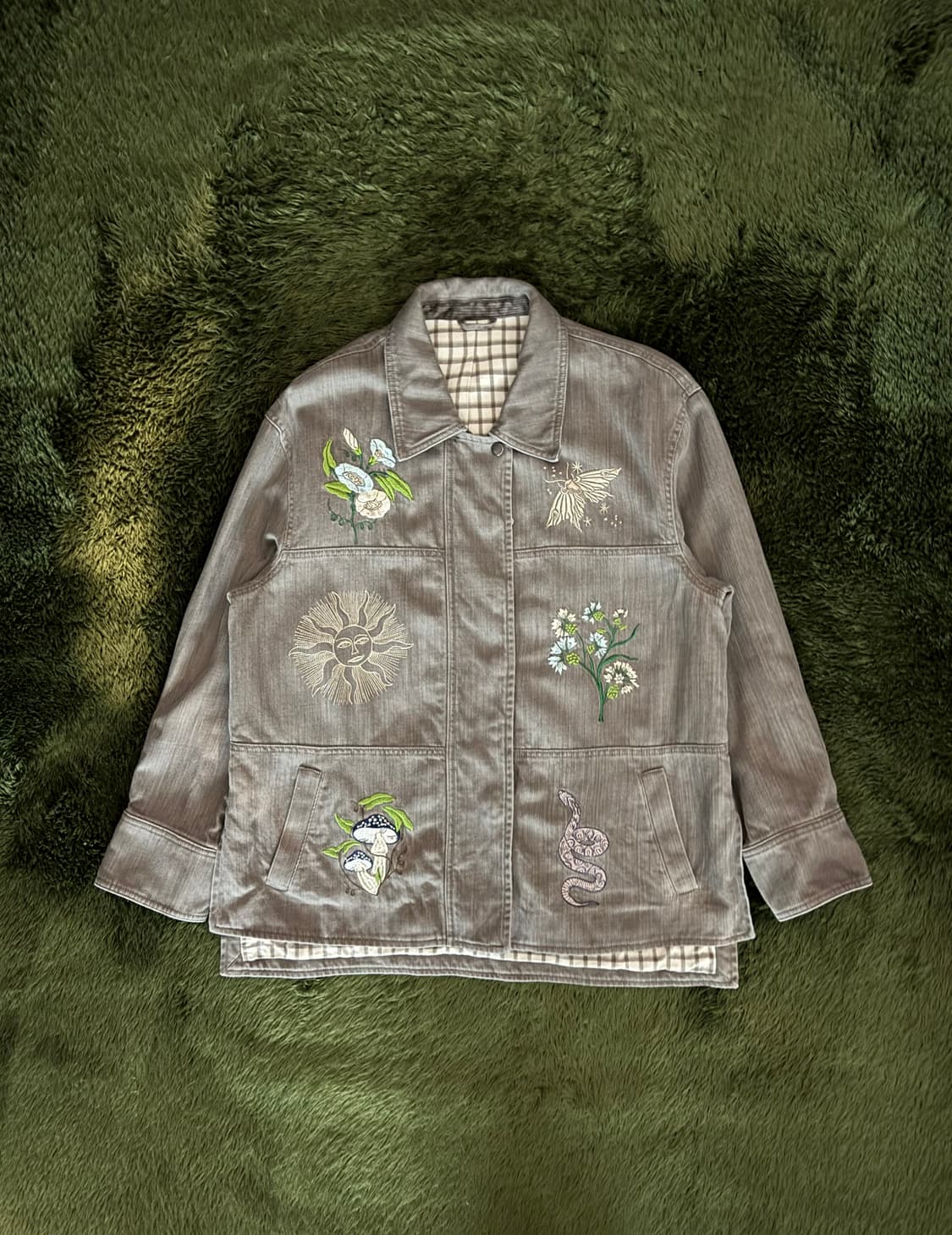 [M] 앤아더스토리즈 엠브로이더리 코튼 셔츠 자켓 상품이미지1