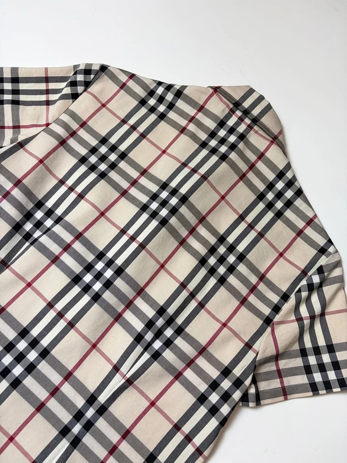 버버리 00's 시그니처 노바체크 카라 원피스 PN9228 상품이미지5