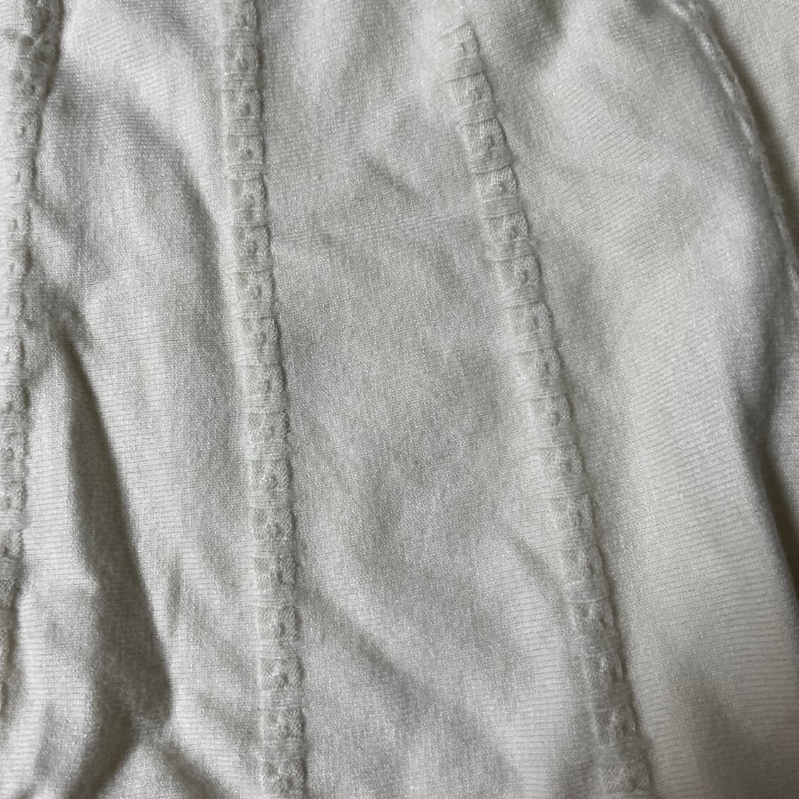 빈티지 아이보리 니트 롱 스커트 상품이미지2