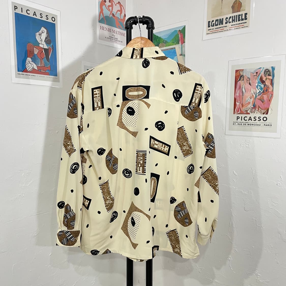 에스닉 패턴 블라우스 상품이미지3