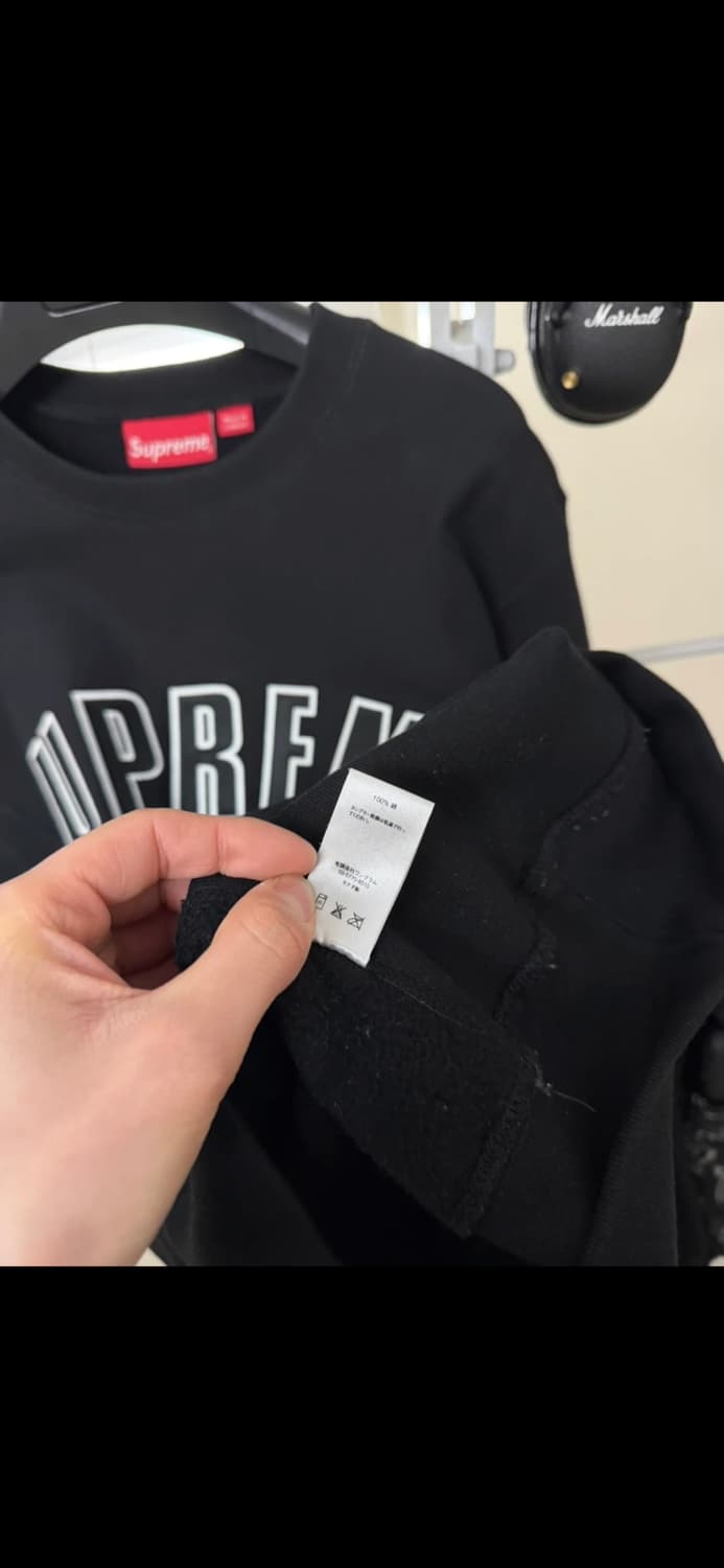 슈프림 [새상품.정품] 아크로고 (시세 50만)맨투맨 m(100-103) 상품이미지4