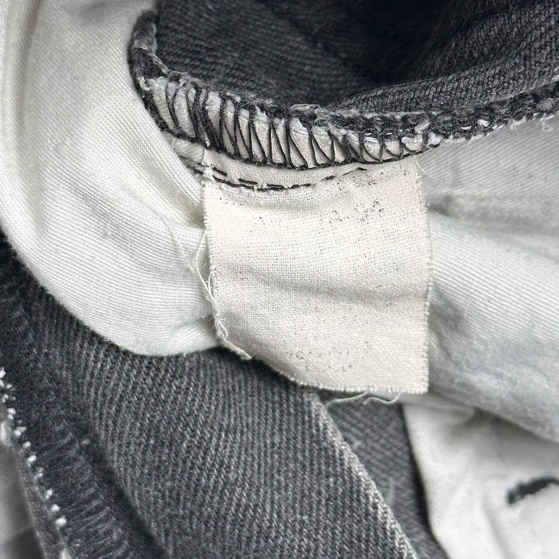 28 리바이스 505 레귤러 스트레이트 흑청 데님팬츠 상품이미지6