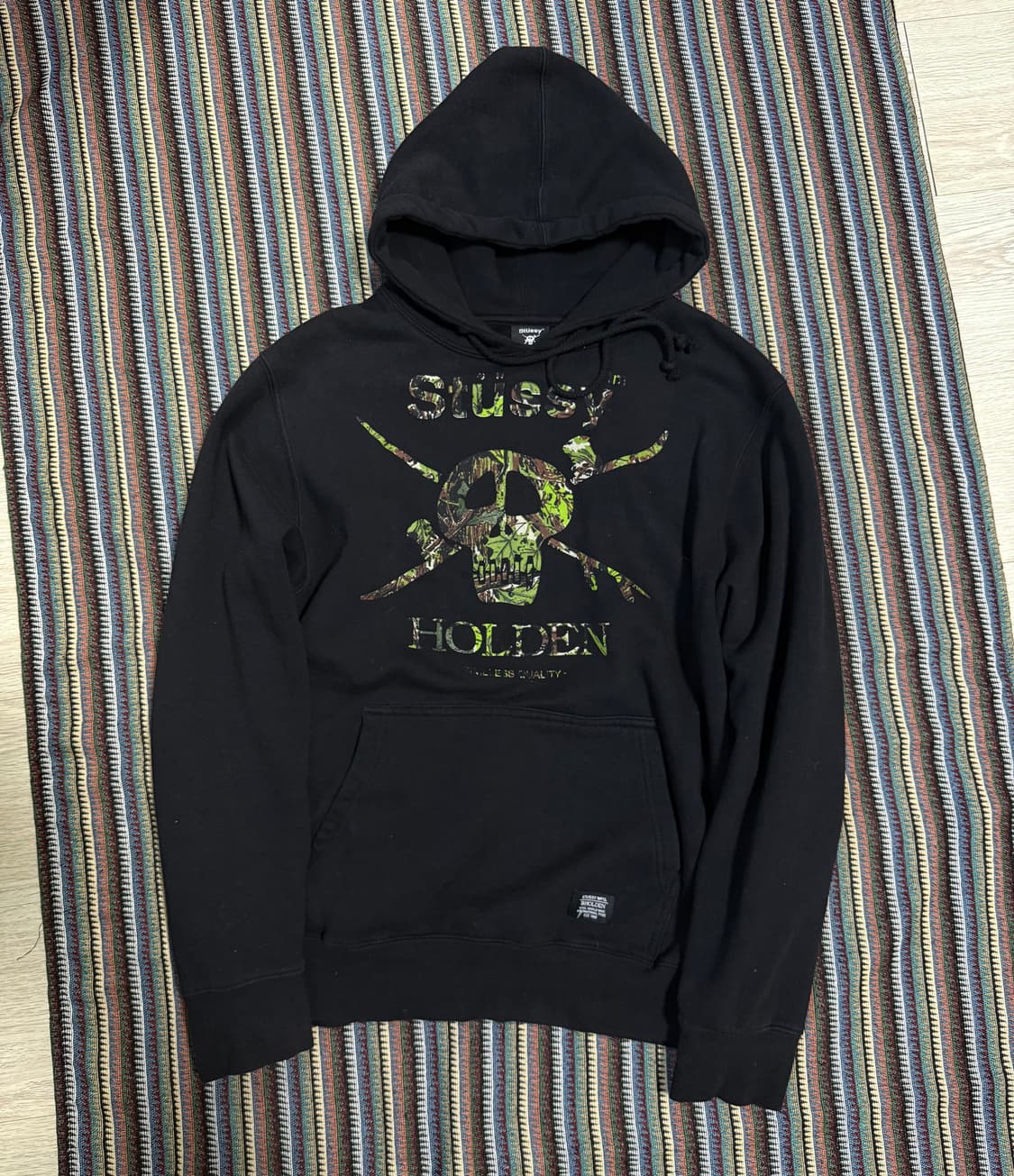 스투시 홀덴 스컬 후드티 상품이미지2