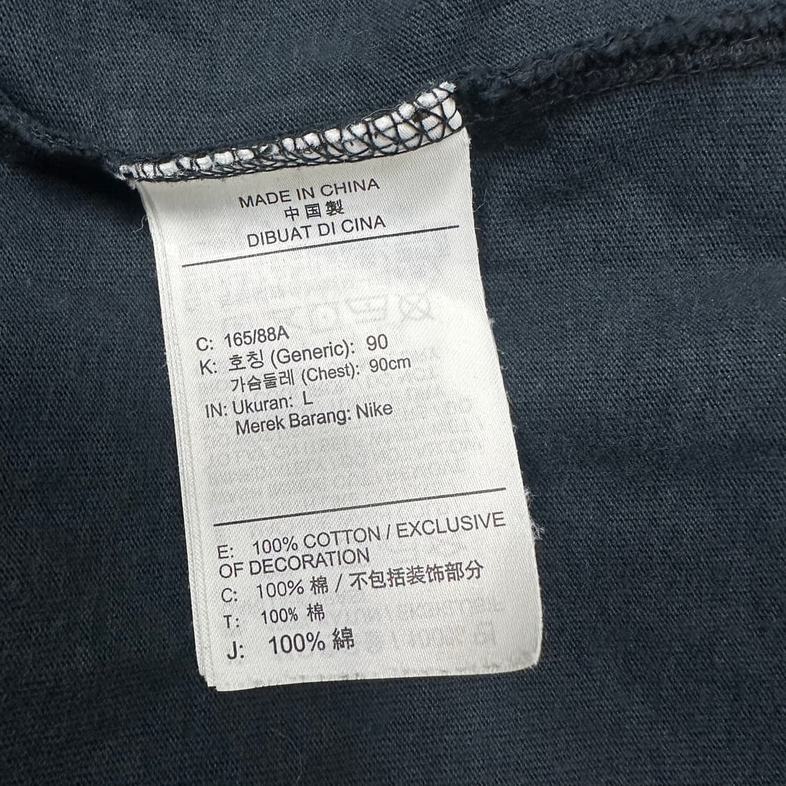 ✨ (바배) 나이키 더블스우시 빅스우시 블랙 원피스  상품이미지4