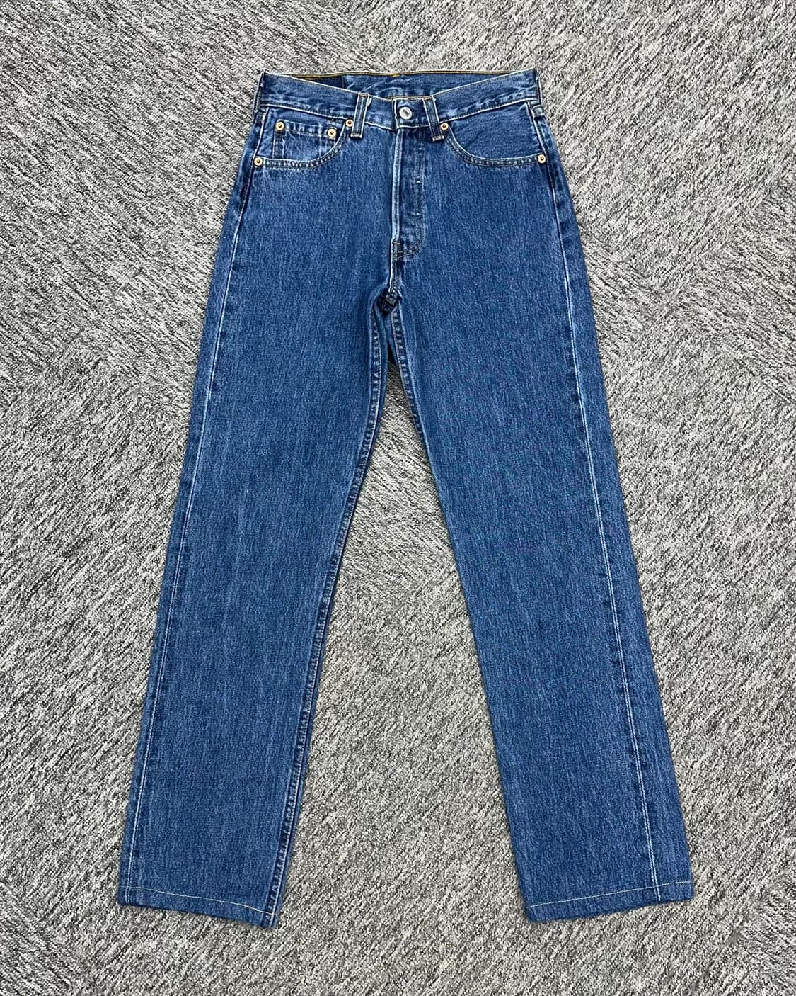 (허단34)90'S 리바이스 USA 501 진청-M1869 상품이미지3