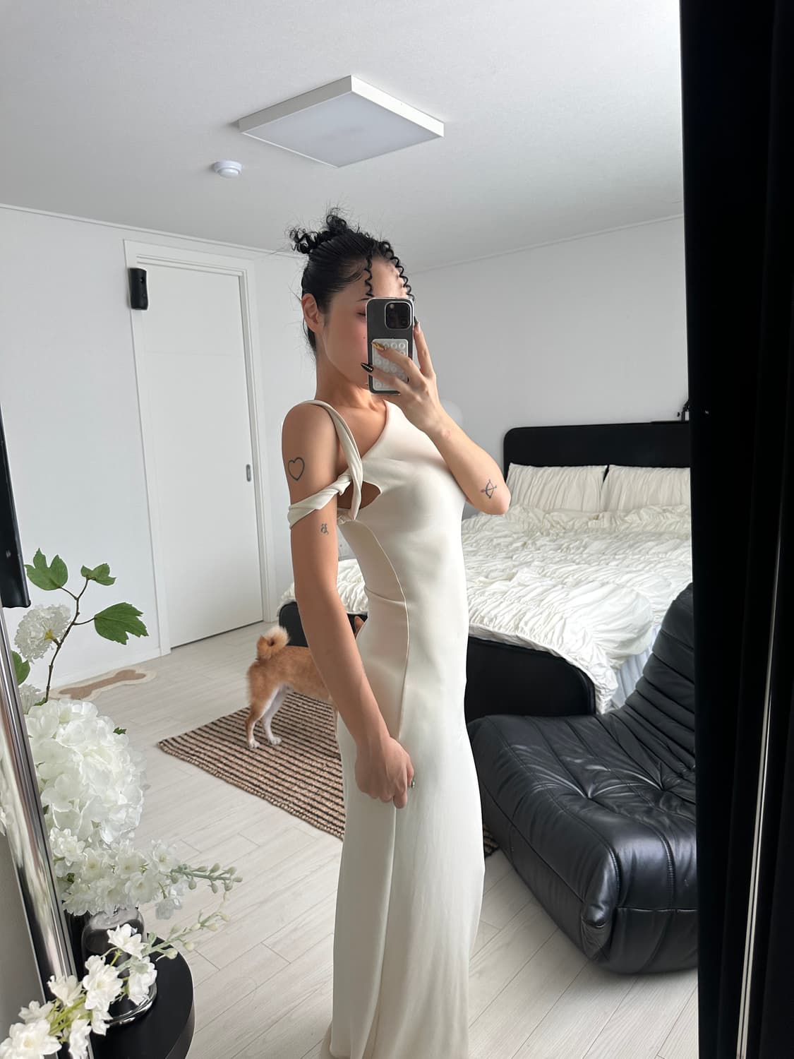 Khy sueded dress 상품이미지4