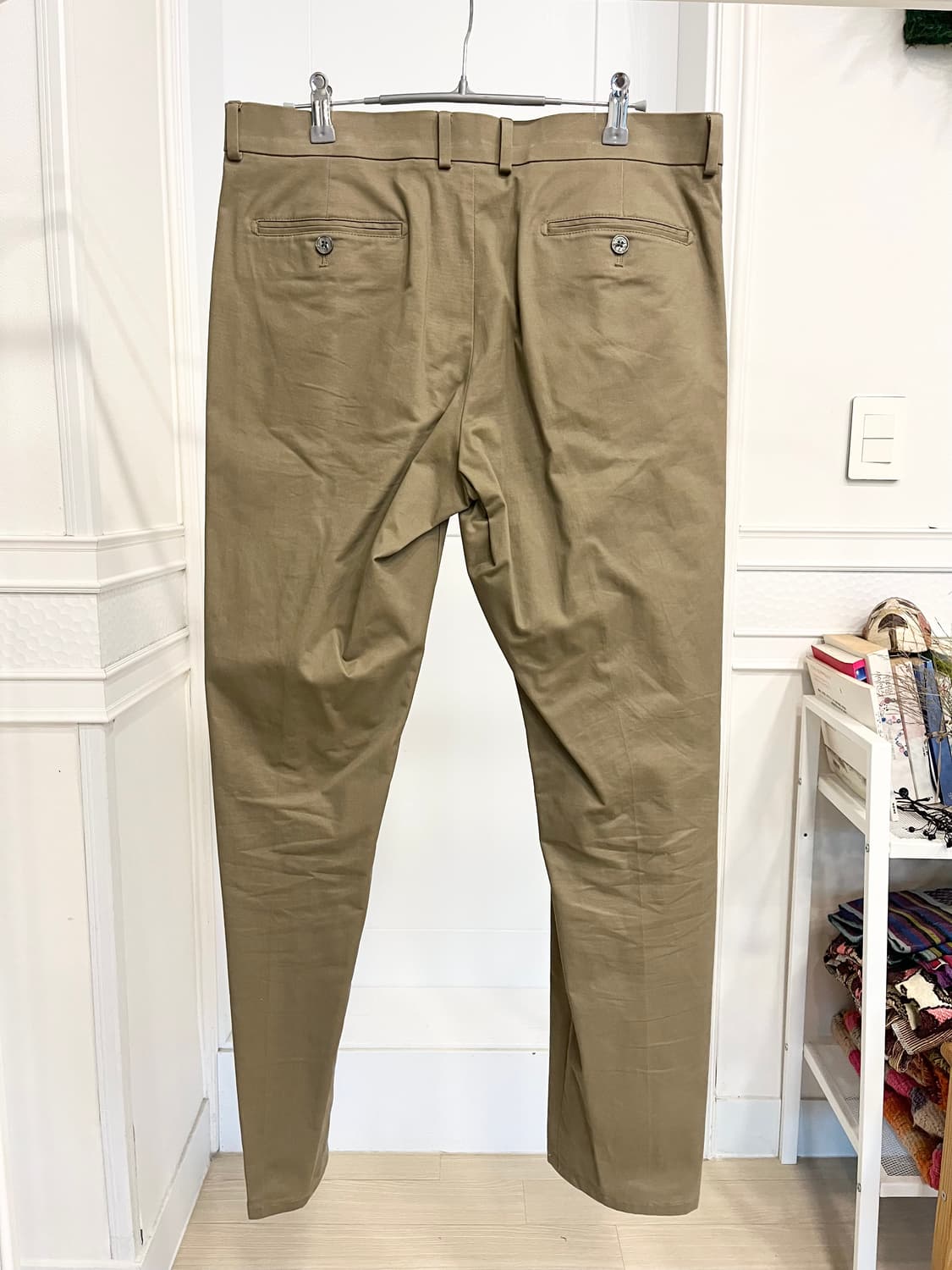 트래드클럽 베이지 코튼 팬츠 상품이미지3