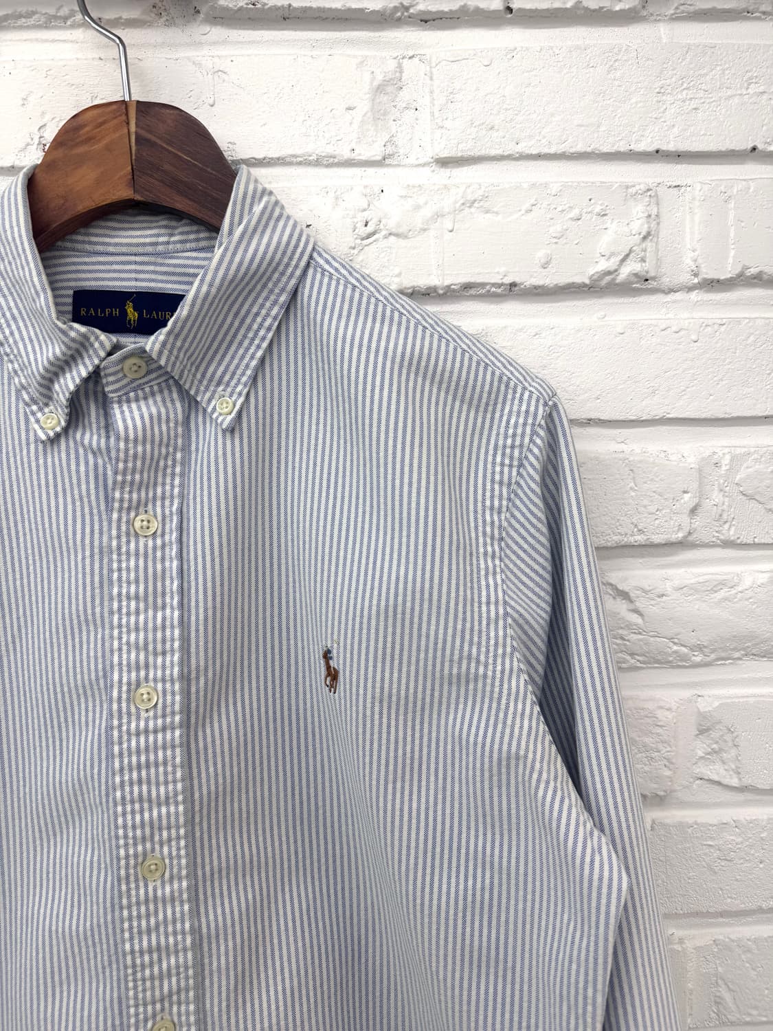 랄프로렌 블루 스트라이프 셔츠 상품이미지4