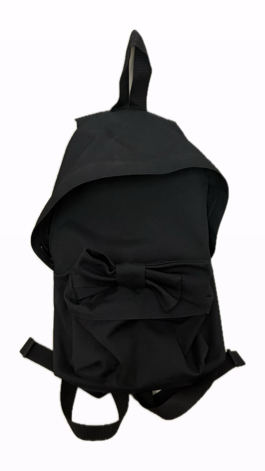 꼼데가르송걸 리본 백팩 블랙 상품이미지1