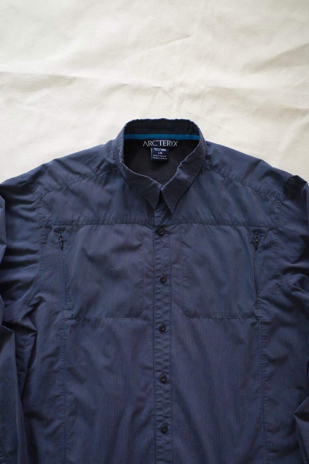 아크테릭스 아웃도어 체크 셔츠 상품이미지2