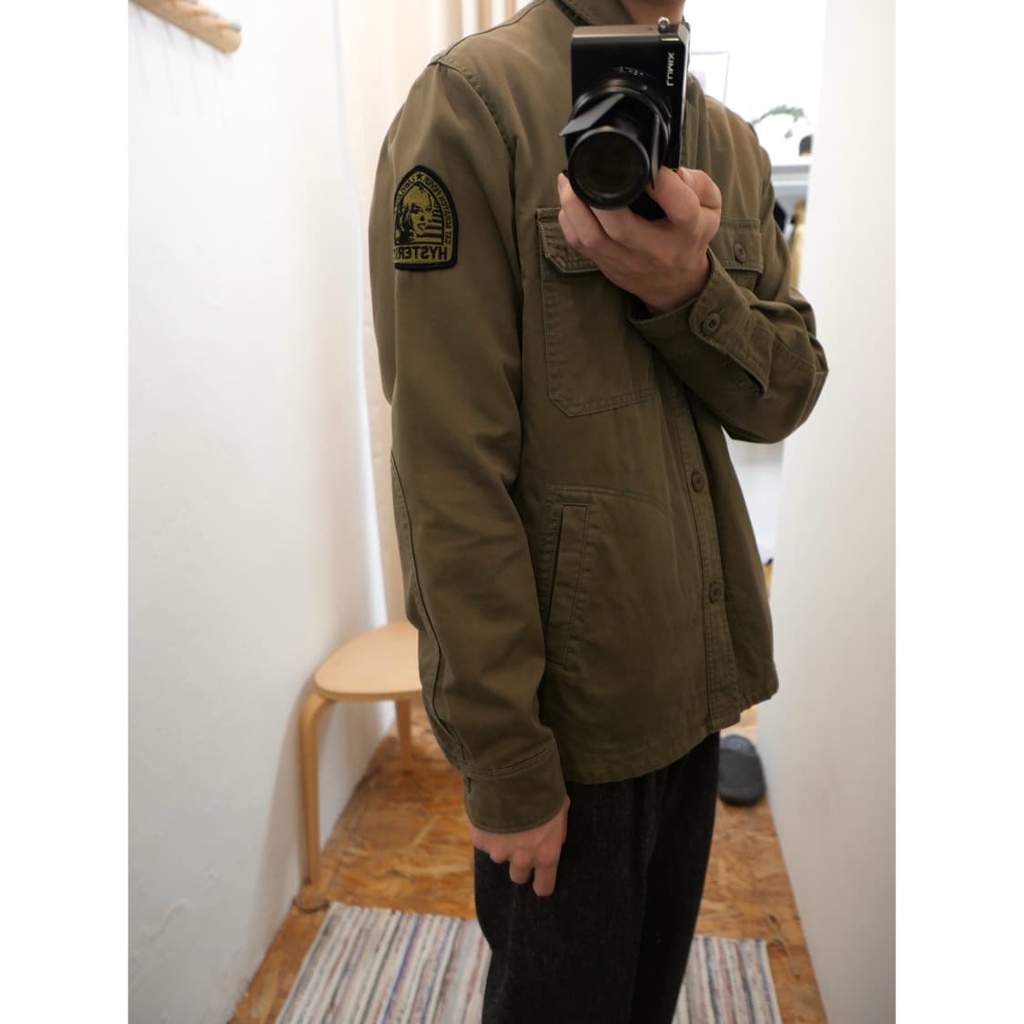 히스테릭 글래머 셔츠 자켓 상품이미지1