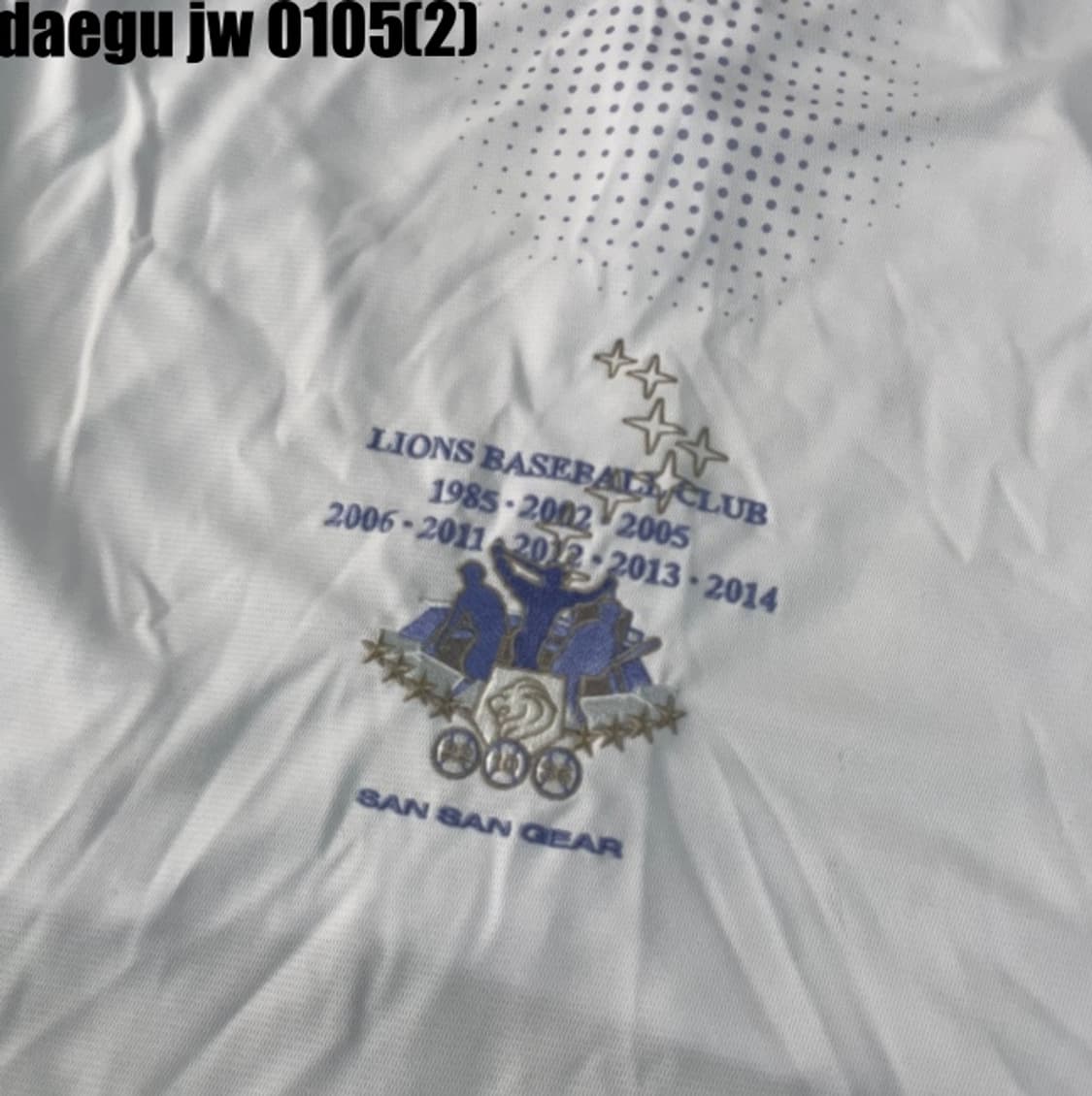 산산기어X삼성라이온즈 유니폼 M 상품이미지7