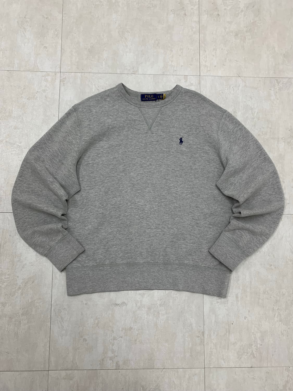 폴로 그레이 맨투맨 #614 상품이미지1