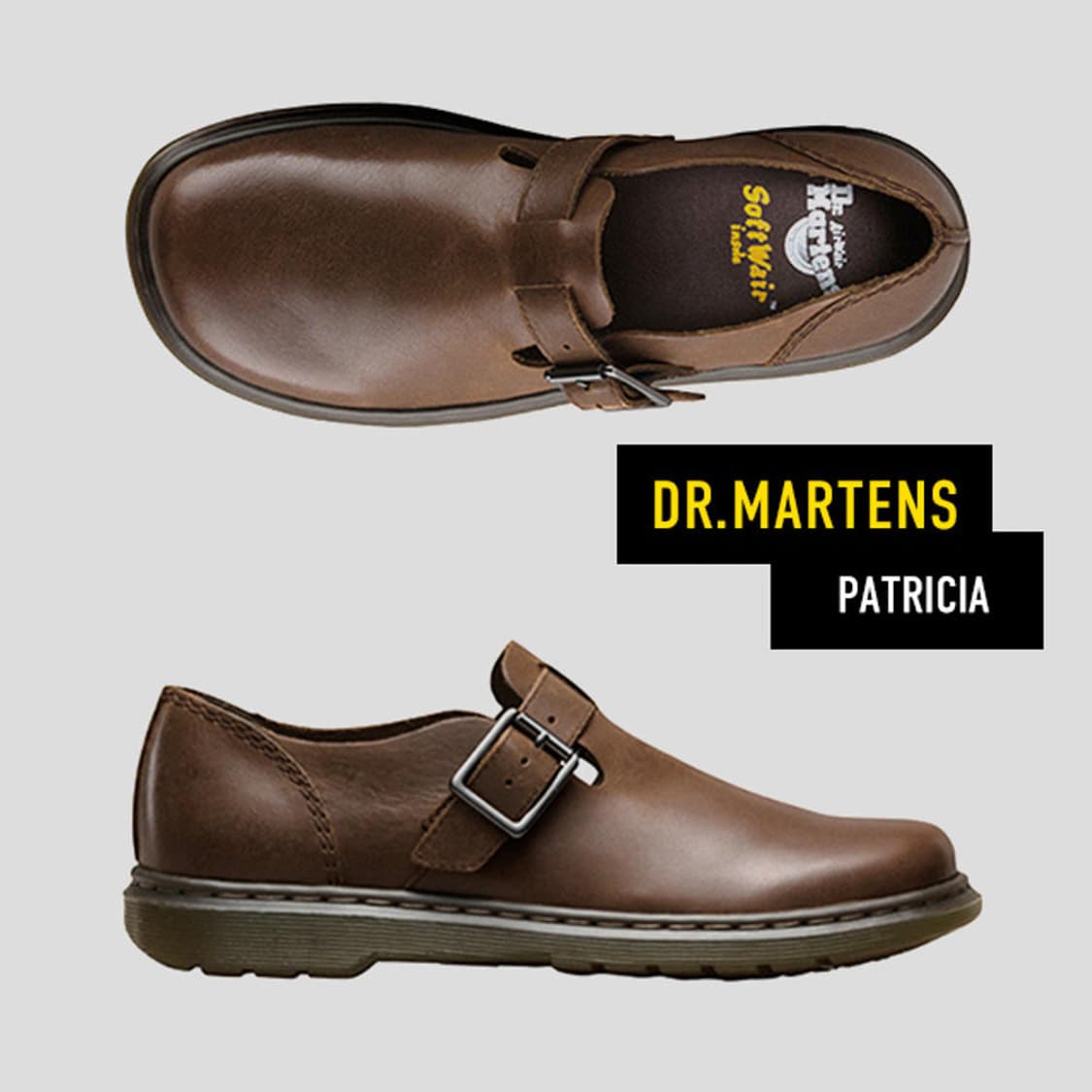닥터마틴 패트리샤 브라운 240 uk4 상품이미지2