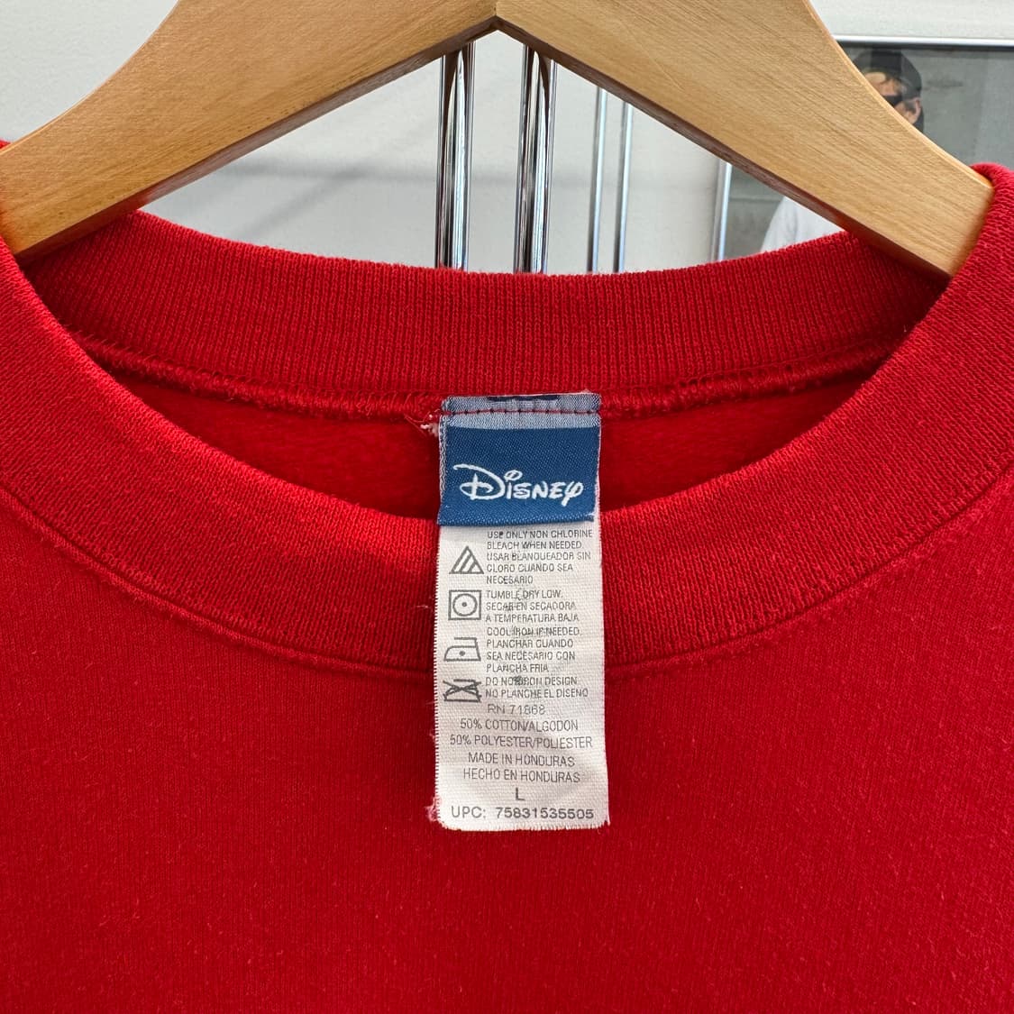 90s 디즈니 미키마우스 스웻셔츠 맨투맨 (L)  상품이미지6