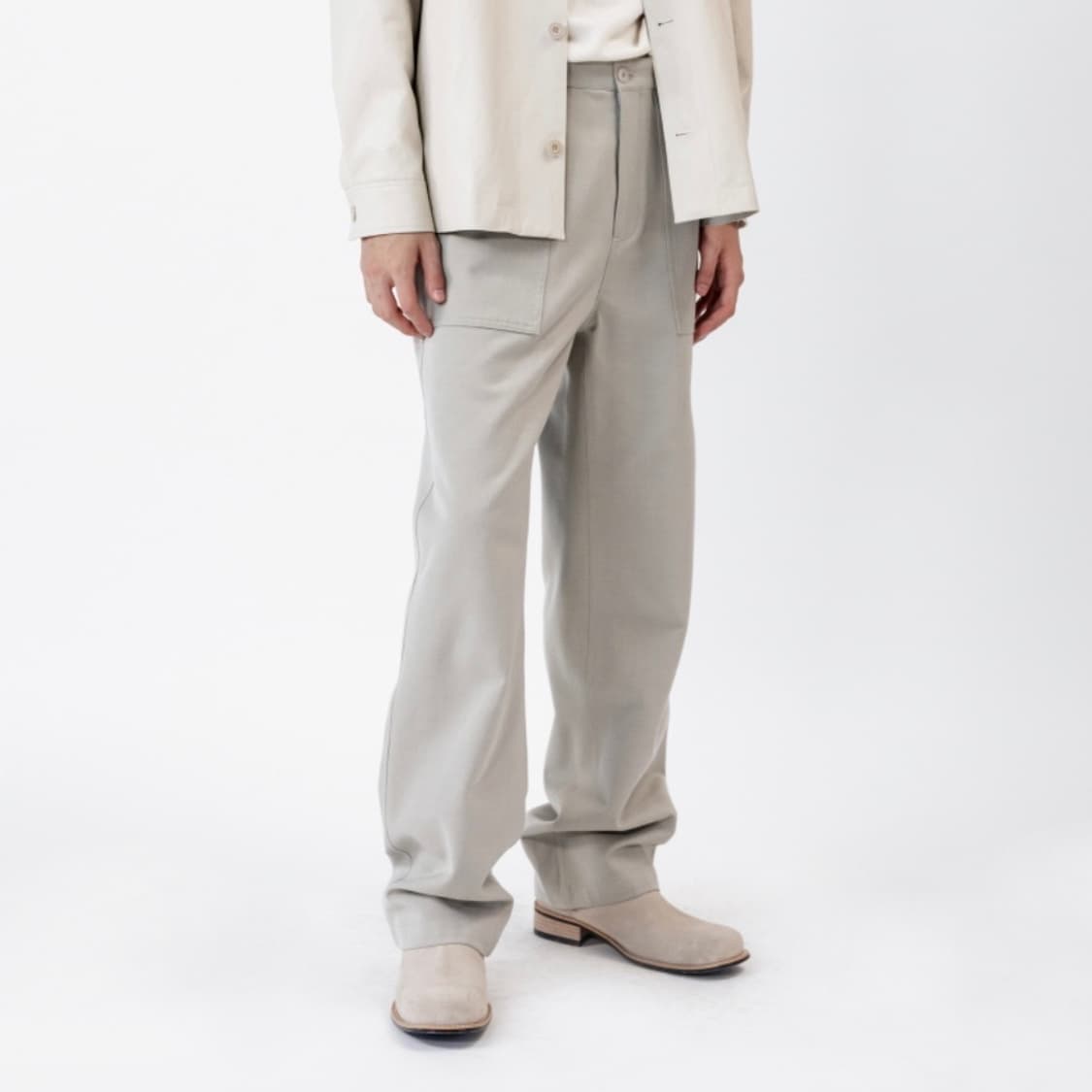 [정가 10만원] 인사일런스 울 블렌드 카펜터진 M 상품이미지1