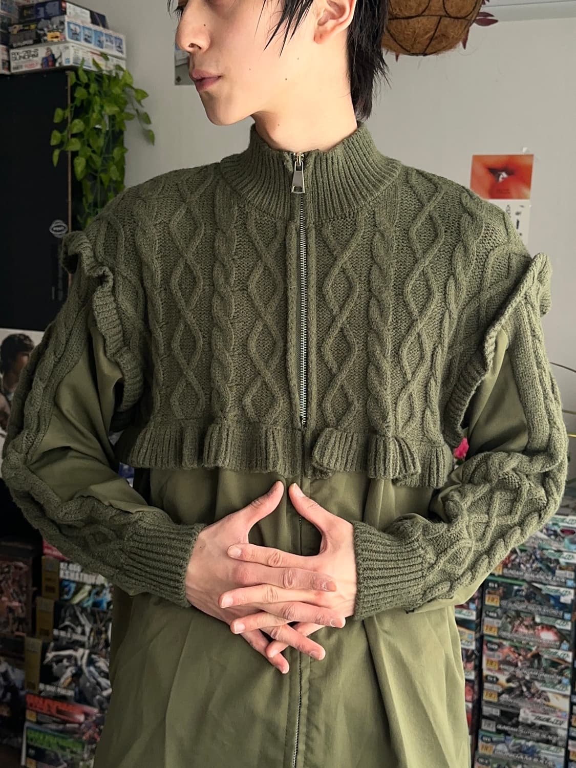 케이블 레이어 필드 자켓 상품이미지1