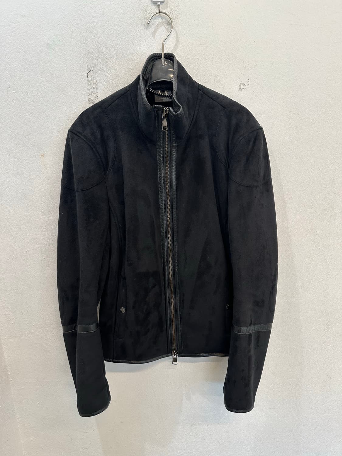 Armani exchange suede zip up jacket 상품이미지1